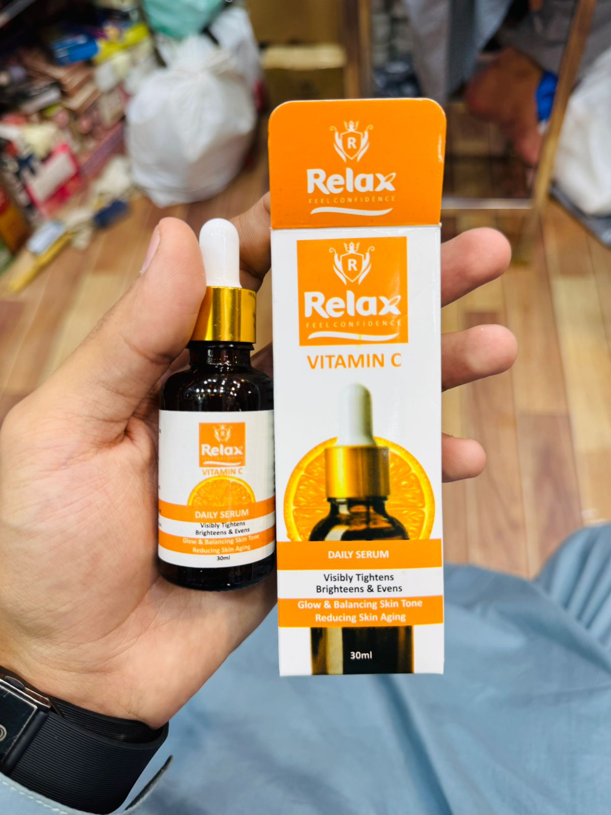 Relax Vitamin C Face Serum