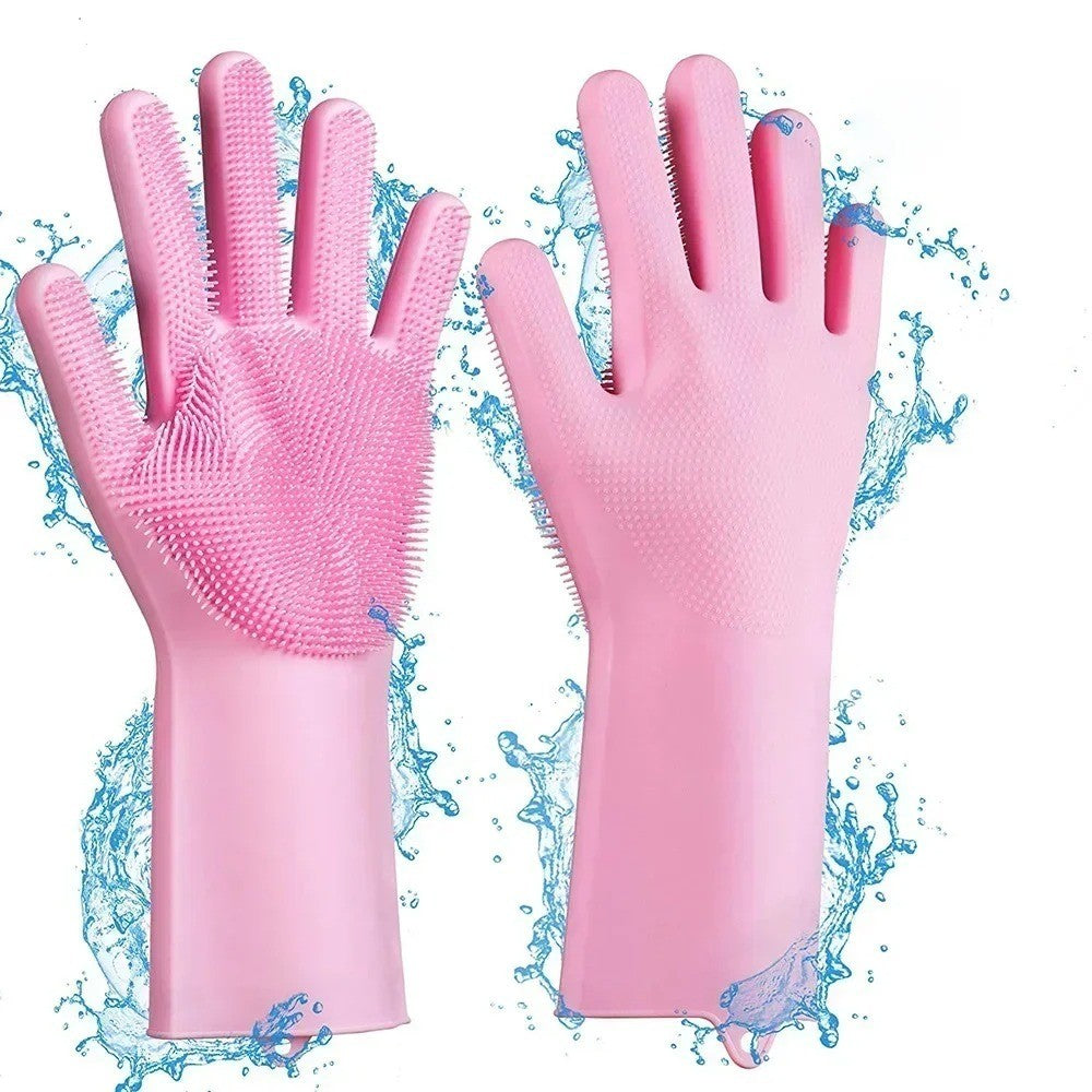 Silicone Dish Washing Gloves