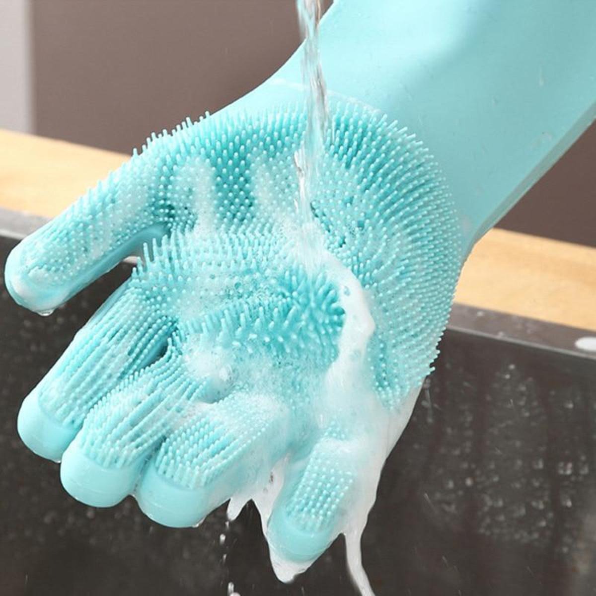 Silicone Dish Washing Gloves